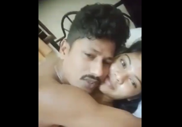 Desi Cute Couple Sex Video fucking on the bed