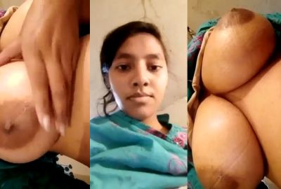 Chattogram girl shows her huge boobs in Bangladeshi bf