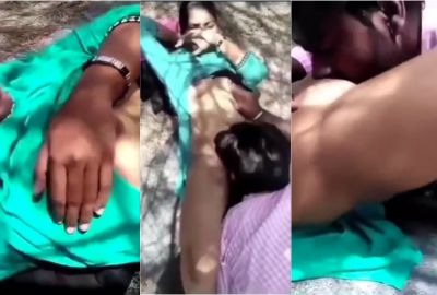 Hot xxx video of a desi couple fucking outdoors