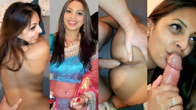 Exclusive Desi Girl Threesome Fucking After Marriage