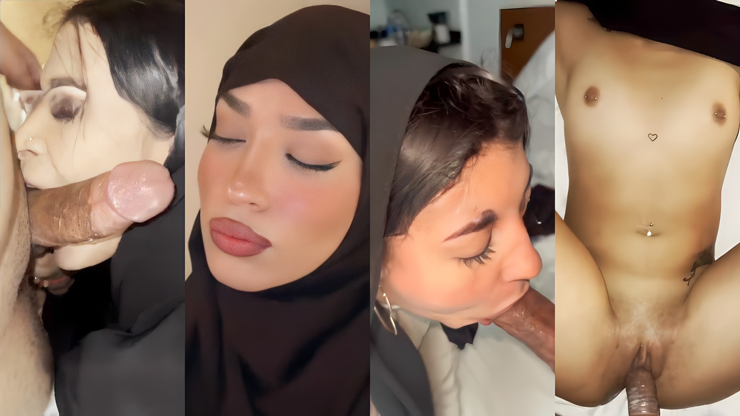 Exclusive Hot Hijabi Girl Fucking & Blowjob