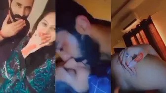 Shy Pakistani wife seduced and fucked while taking selfie video