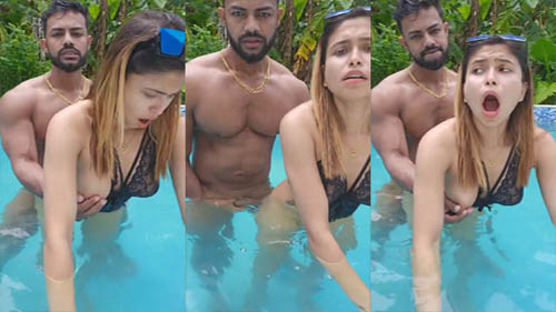 Bongonaari Nude sex in Swimming Pool