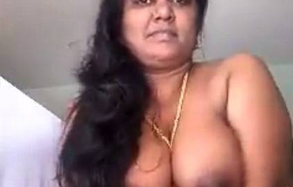 Big boobed desi BBW solo video