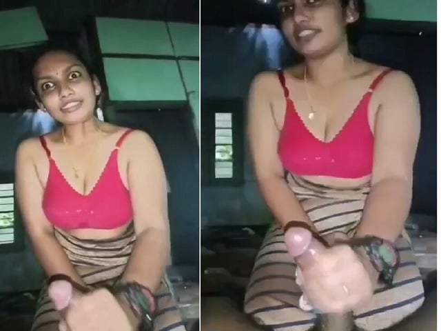 Big Boobs Mallu Handjob And Viral Blowjob