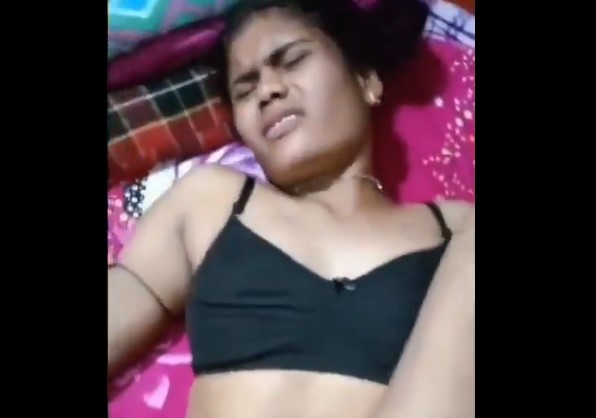 New Indian Sex Video of a young slim girl painful Fuck