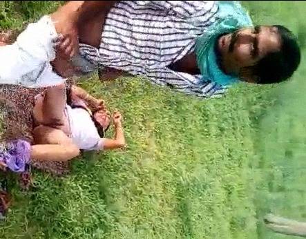 Open field XXX with local dehati randi caught by locals