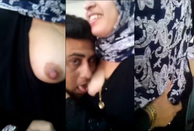 Maldivian man sucks his hijabi colleague’s boobs in bf video