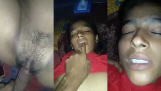 Desi Cute Village girl fucking with her boyfriend