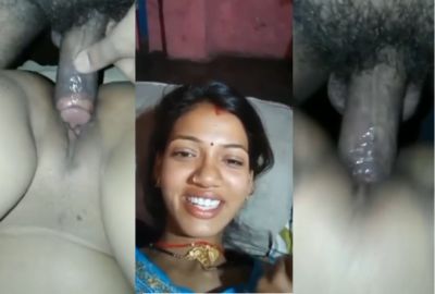 Lucky guy tears his married GF’s shaved pussy