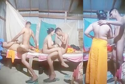 A devar records his bhaiya-bhabhi’s erotic desi sex video