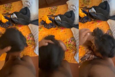 Girl gives a desi blowjob to her cousin secretly