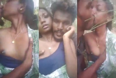 Outdoor Bangla sex video of a desi couple in the bush