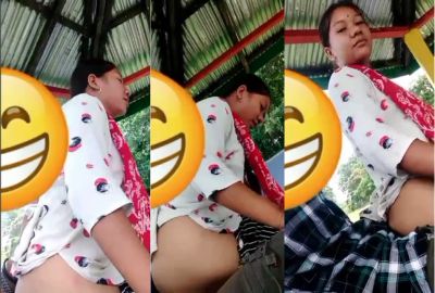 An Assamese girl bounces on her BF’s dick in desi outdoor sex